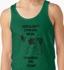 Funny Farm Coward Defintion Tank Top