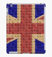Scrabble Union Jack #1 iPad Case/Skin