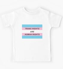 Trans Rights Are Human Rights Kids Tee