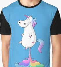 Unicorn Fart Graphic T-Shirt