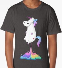 Unicorn Fart Long T-Shirt