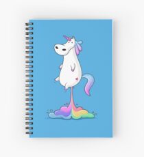 Unicorn Fart Spiral Notebook