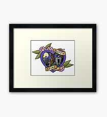 buffy & spike Framed Print
