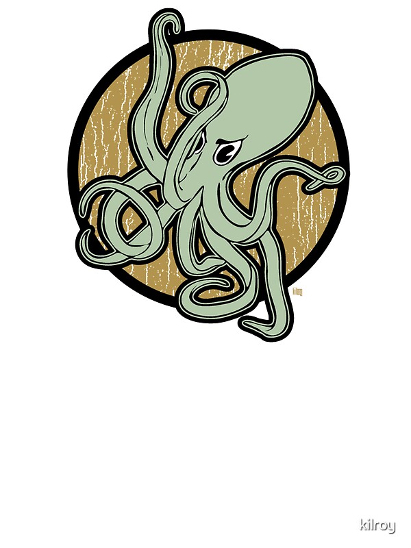 angry and angrier octopus