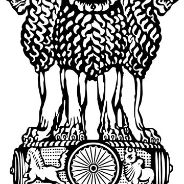 How to draw Ashok stambh/ National emblem of India step by step drawing....  - YouTube