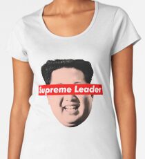 Supreme Leader Un - Kim Jong Un Parody T-Shirt Women's Premium T-Shirt
