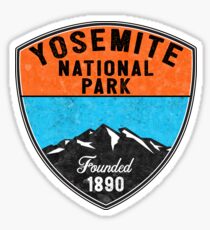 YOSEMITE NATIONAL PARK CALIFORNIA MOUNTAIN HIKING CAMPING CLIMBING CAMPER Sticker