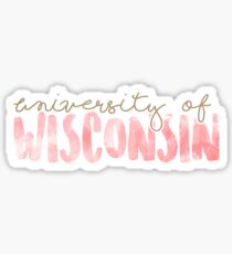 University of Wisconsin Sticker