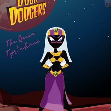 "Duck Dodgers: The Queen Tyr'Ahnee " Art Board Print for Sale by