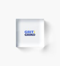 Grit und Grind Acrylblock