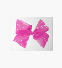Pink Pink Bow Art Board