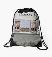 Building Ruin Drawstring Bag