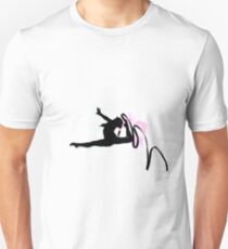 Rhythmic Gymnast Silhouette Unisex T-Shirt