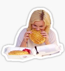 Leslie Knope Waffles Parks and Recreation Sticker