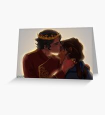 Rhy and Alucard Greeting Card