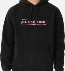 Blackpink Logo - Pink Hoodie