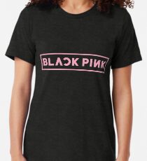 Blackpink Logo - Pink Vintage T-Shirt