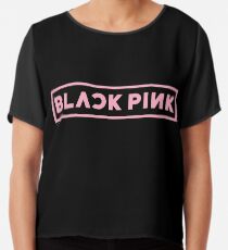 Blackpink Logo - Pink Chiffontop