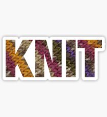 KNIT Sticker