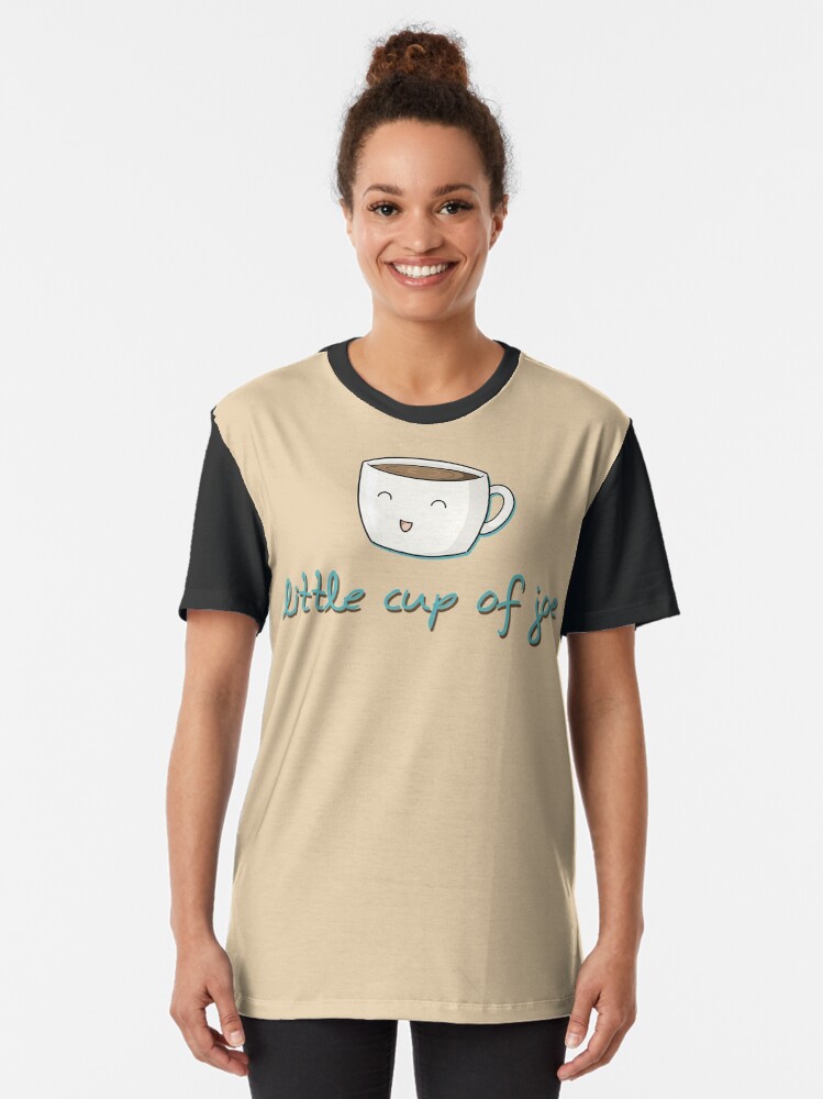 Alternate view of Little Joe the Happy Coffee (simple) Graphic T-Shirt