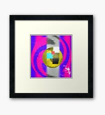 ART BLUR. Framed Print