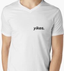 Huch. T-Shirt mit V-Ausschnitt