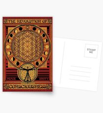 The Revolution of Consciousness | Vintage Propaganda Poster Postcards