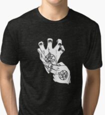 Fullmetal Alchemist - Roy Mustang Gloves Tri-blend T-Shirt