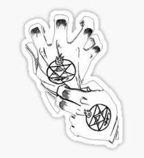 Fullmetal Alchemist - Roy Mustang Gloves Sticker