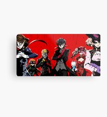 Persona 5 All Confidants 2 Metal Print