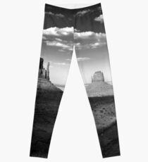 Monument Valley in Black & White Leggings