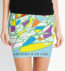 EL COLOR DEL AMOR A LOS ANIMALES Mini Skirt