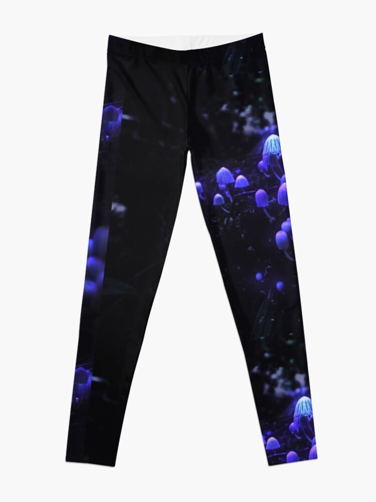 Alternate view of The Glowing Mushrooms Leggings