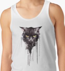 Angry Cat T shirt Tank Top
