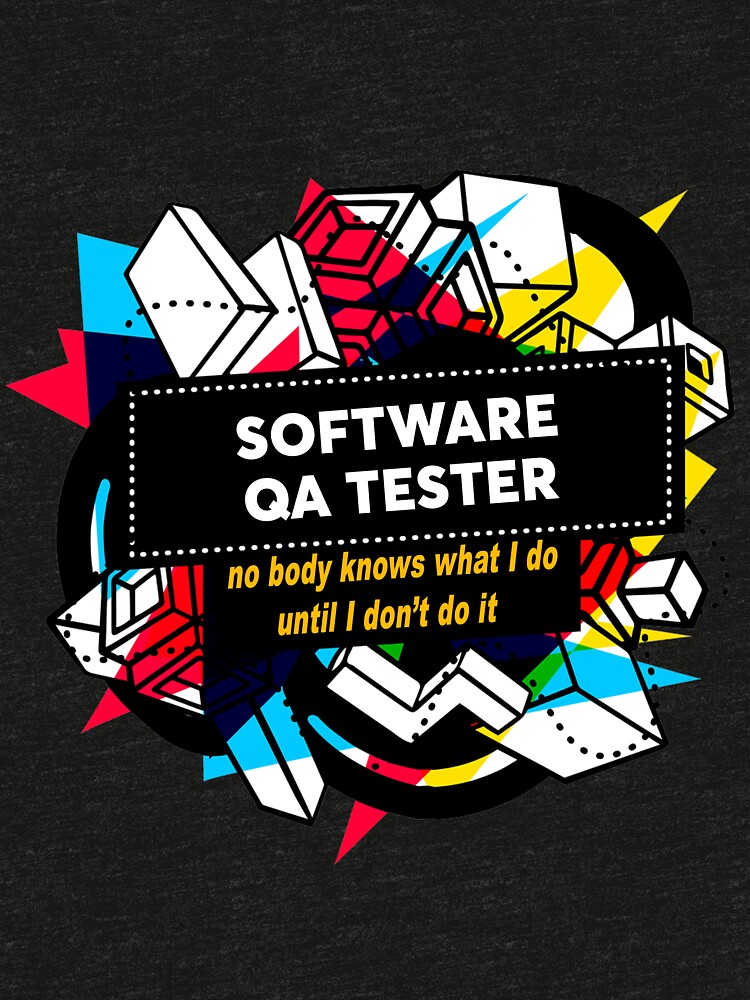 software tester t shirt