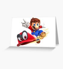 Super Mario Odyssey Merchandise! Greeting Card