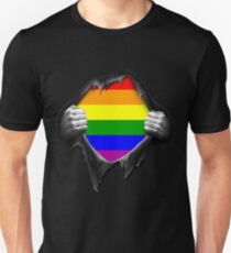 Premium Gay Pride Rainbow LGBT Unisex T-Shirt
