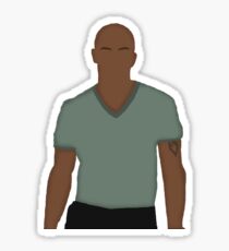 Derek Morgan Drawing Sticker