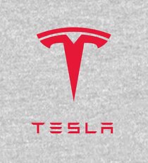 Tesla Motors Inc Logo Kids Pullover Hoodie