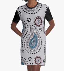 Paisley - Think Dog Graphic T-Shirt Dress