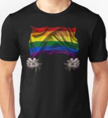 Premium-Gay-Pride-Regenbogen-Shirt Slim Fit T-Shirt