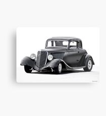 1934 Ford Five-Window Coupe I Metal Print
