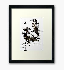 Hugin & Munin Framed Print