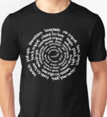 Crossfit - Spiral Words Unisex T-Shirt