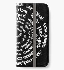 Vinilo o funda para iPhone Crossfit - Palabras espirales