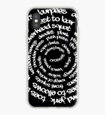 Crossfit - Spiral Words iPhone Case