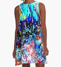 Ink A-Line Dress