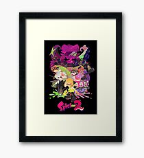 Lámina enmarcada Póster Splatoon 2