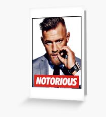 Conor McGregor Greeting Card