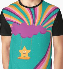 Happy Star Graphic T-Shirt